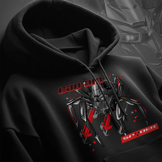 Can-Am Spyder RT 2020-24 Hoodie - Motorcycle Sweatshirt for Riders