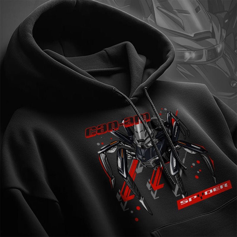 Can-Am Spyder RT 2020-24 Hoodie - Motorcycle Sweatshirt for Riders