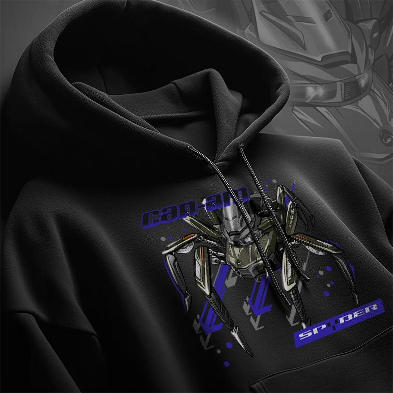 Can-Am Spyder RT 2020-24 Hoodie - Motorcycle Sweatshirt for Riders