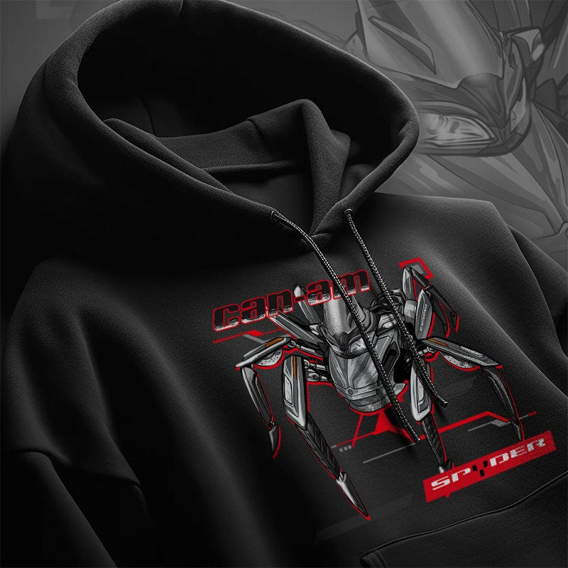 Can-Am Spyder ST 2014-16 Hoodie - Motorcycle Sweatshirt for Riders