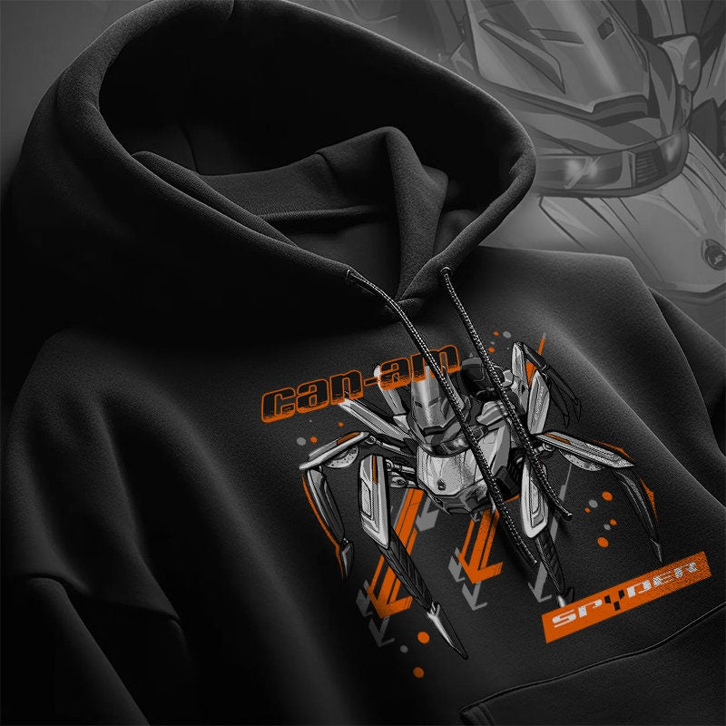 Can-Am Spyder RT 2020-24 Hoodie - Motorcycle Sweatshirt for Riders