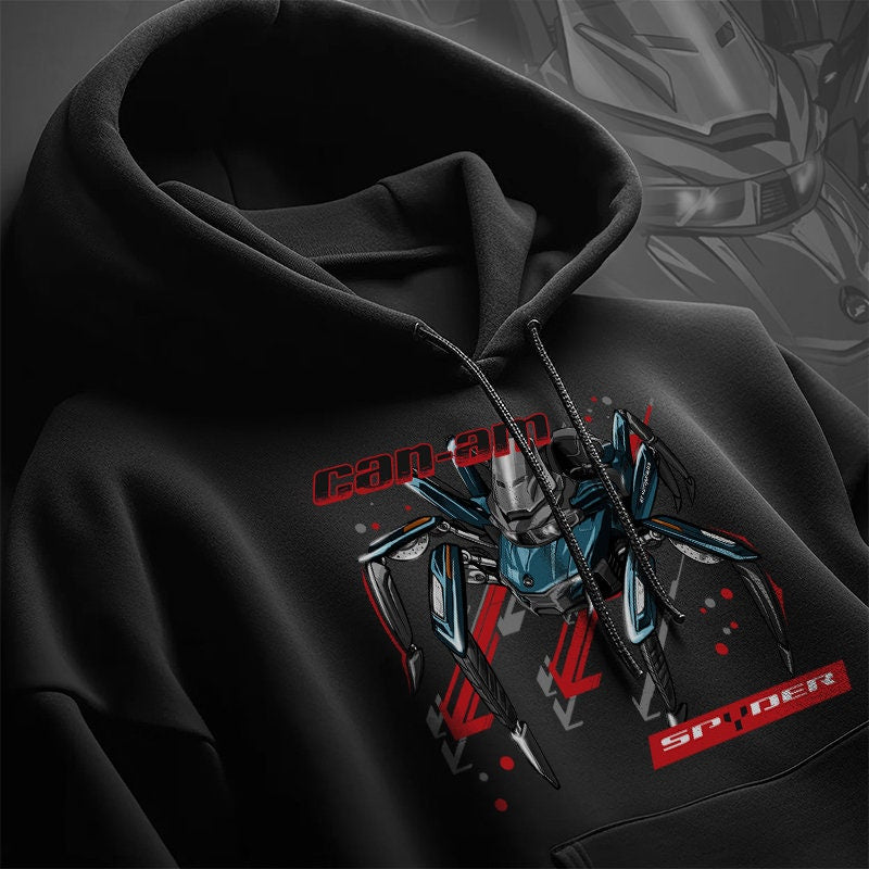 Can-Am Spyder RT 2020-24 Hoodie - Motorcycle Sweatshirt for Riders