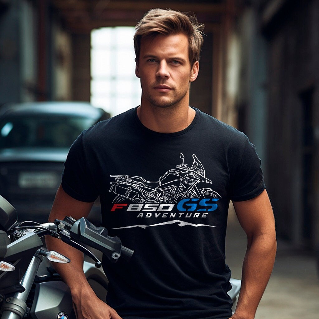 BMW F850GS Adventure Inspired T-Shirt - Motorcycle Tee Shirt for ADV Rider