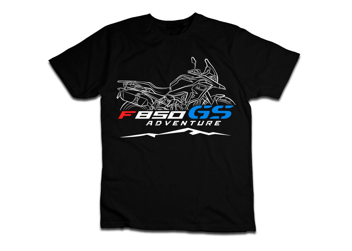 BMW F850GS Adventure Inspired T-Shirt - Motorcycle Tee Shirt for ADV Rider