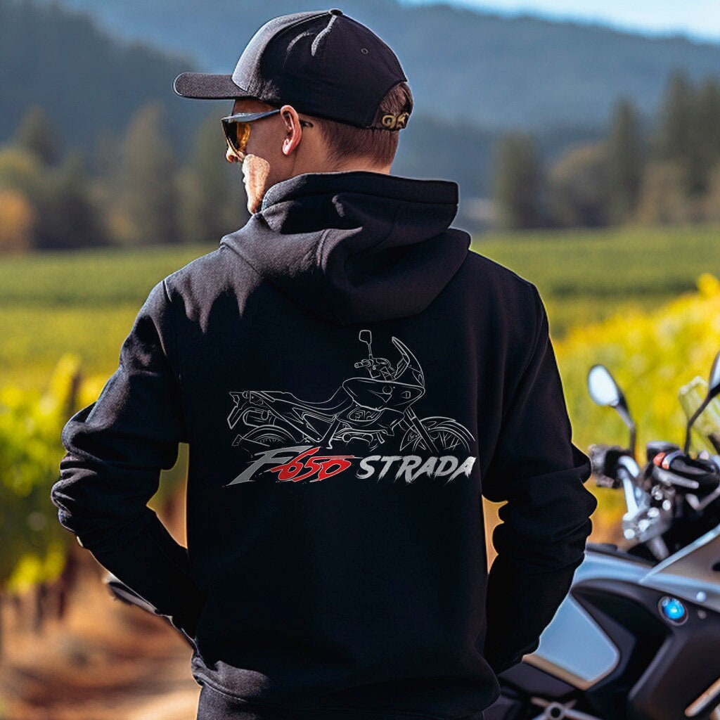 BWM F650ST Strada Hoodie - Motorcycle Sweatshirt for Riders