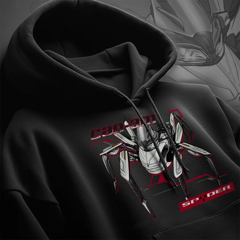 Can-Am Spyder ST 2014-16 Hoodie - Motorcycle Sweatshirt for Riders