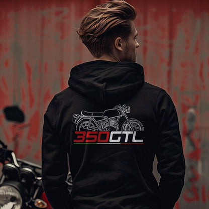Ducati 350 GTL Inspired Hoodie - Motorcycle Sweatshirt for Riders