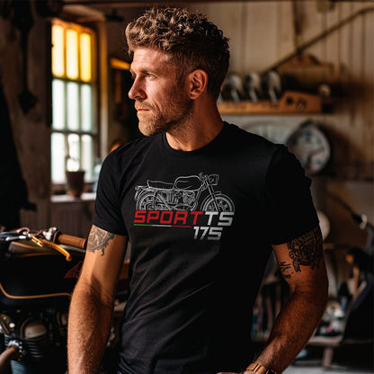 Ducati 175 Sport TS T-Shirt - Motorcycle Tee Shirt for Riders