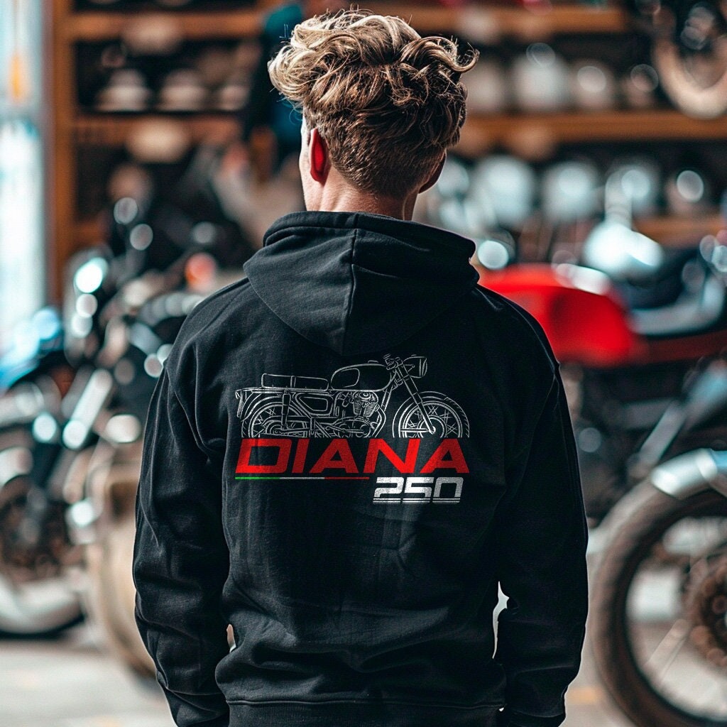 Ducati 250 Diana Hoodie - Motorcycle Sweatshirt for Riders