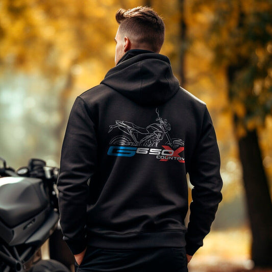 BMW G650 XCountry Hoodie - Motorcycle Sweatshirt for Motorrad Rider