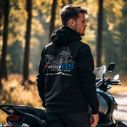 BMW F850GS Adventure Inspired Hoodie - Motorcycle Sweatshirt for ADV Rider