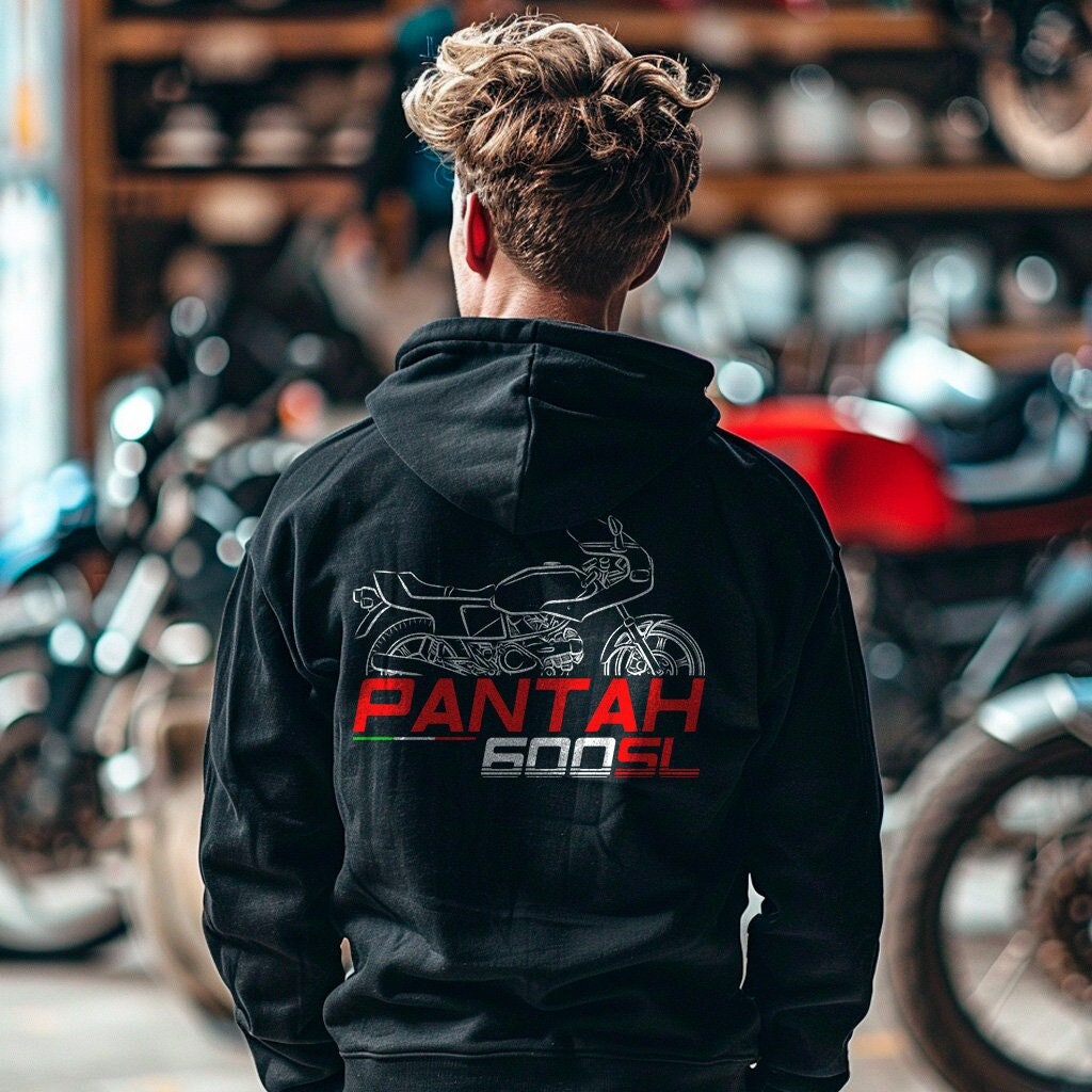 Ducati 600 SL Pantah Inspired Hoodie - Motorcycle Sweatshirt for Riders