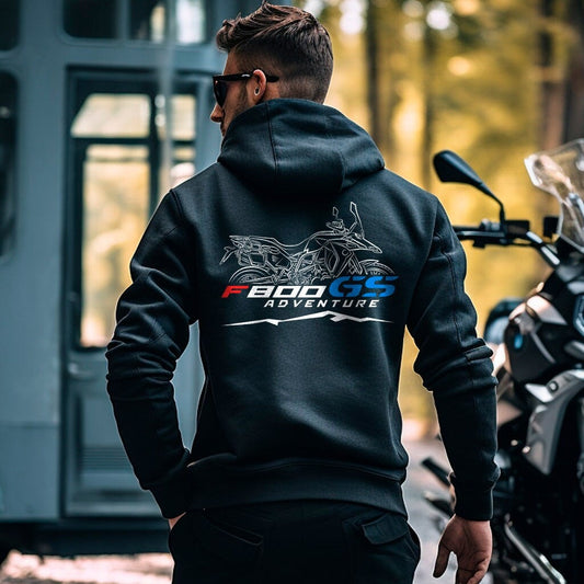 BMW F800GSA Hoodie - Motorcycle Sweatshirt for ADV Rider