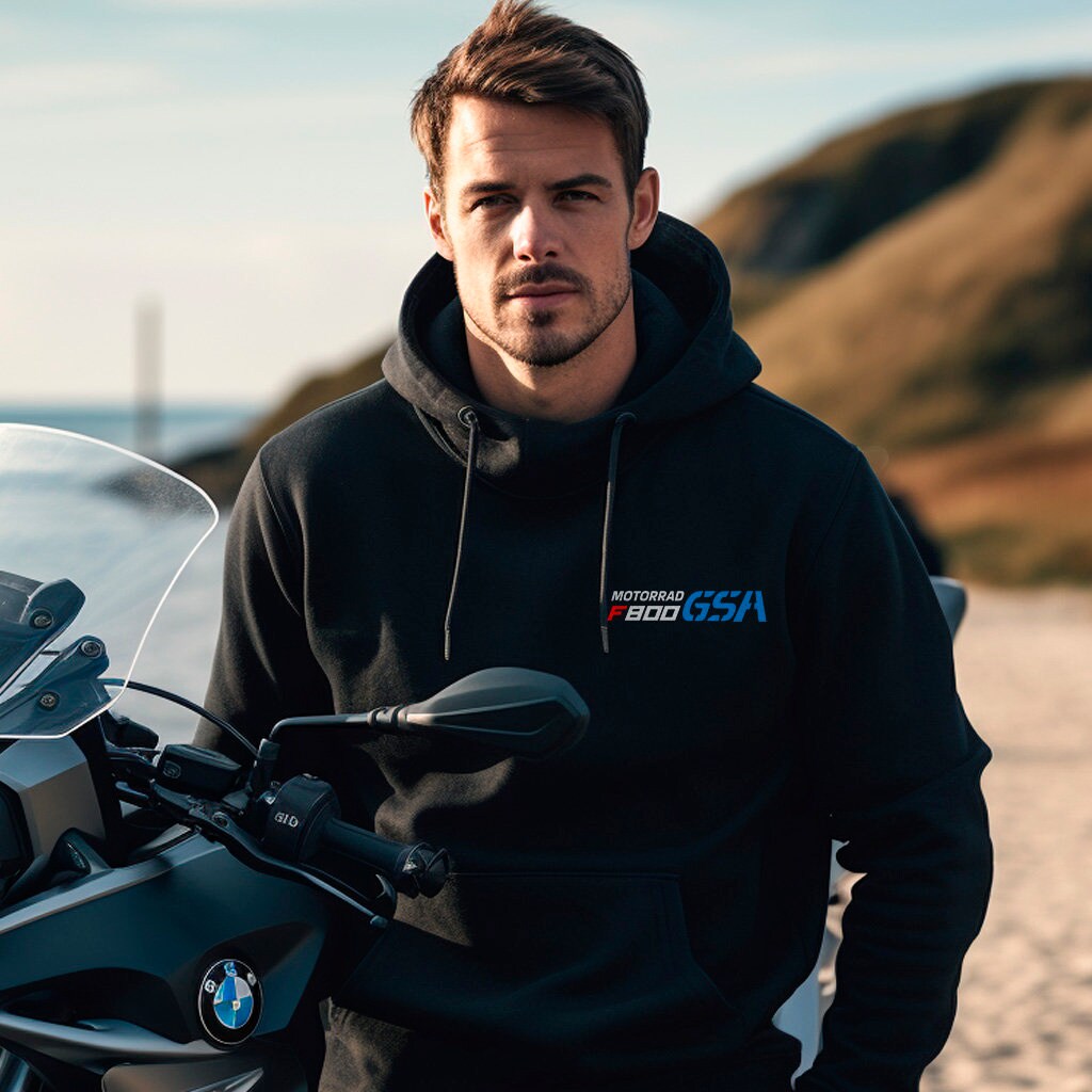 BMW F800GSA Hoodie - Motorcycle Sweatshirt for ADV Rider