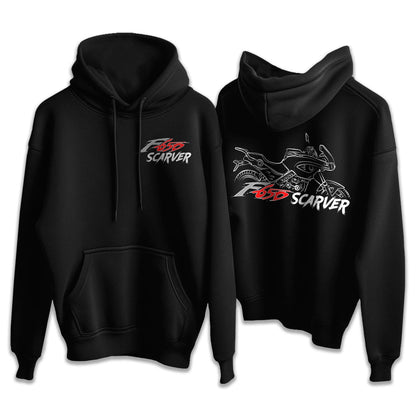 BMW F650CS Scraver Hoodie - Motorcycle Sweatshirt for Riders