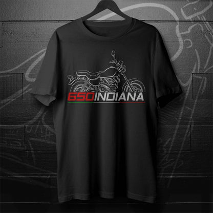 Ducati 650 Indiana Inspired T-Shirt - Motorcycle Tee Shirt for Riders