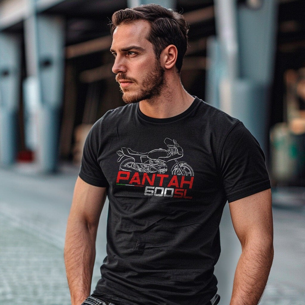 Ducati 600 SL Pantah Inspired T-Shirt - Motorcycle Tee Shirt for Riders