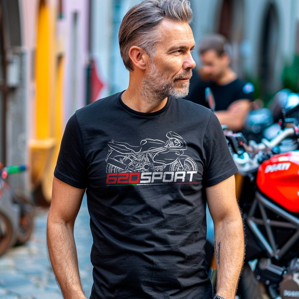 Ducati 620 Sport Inspired T-Shirt - Motorcycle Tee Shirt for Riders