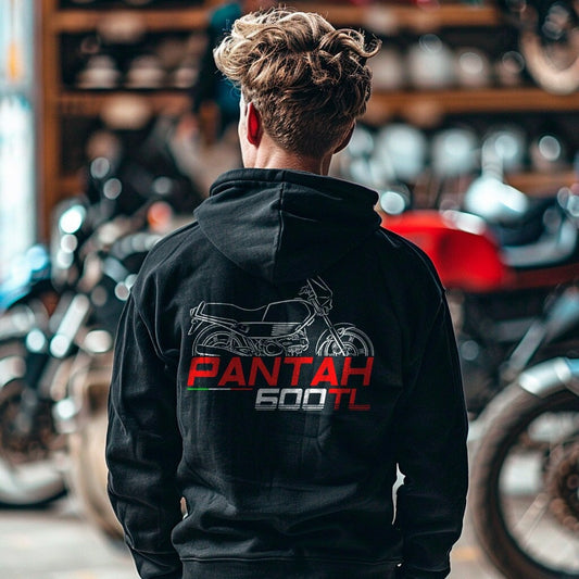 Ducati 600 TL Pantah Inspired Hoodie - Motorcycle Sweatshirt for Riders
