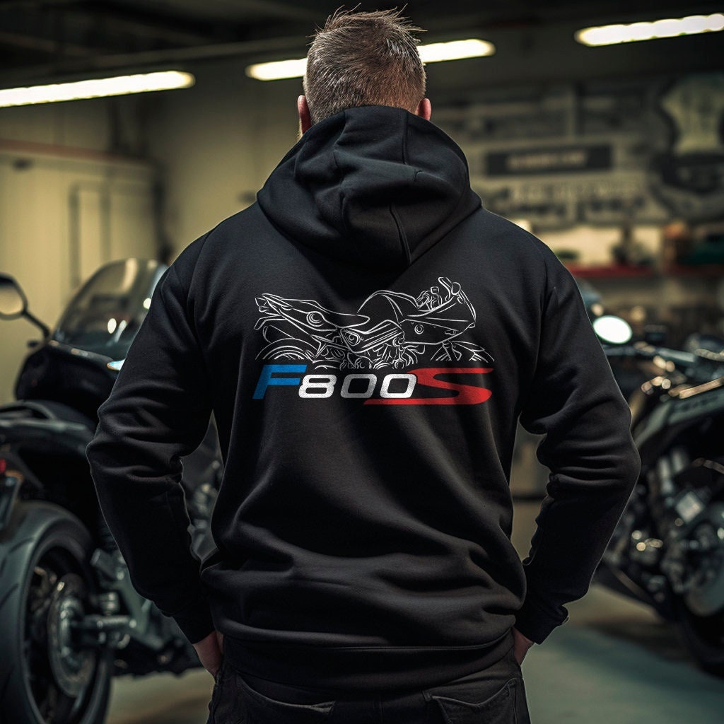 BMW F800S Hoodie - Motorcycle Sweatshirt for Riders