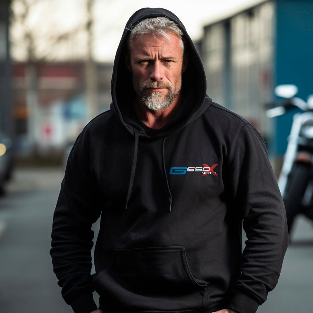 BMW G650 Xmoto Hoodie - Motorcycle Sweatshirt for Motorrad Riders