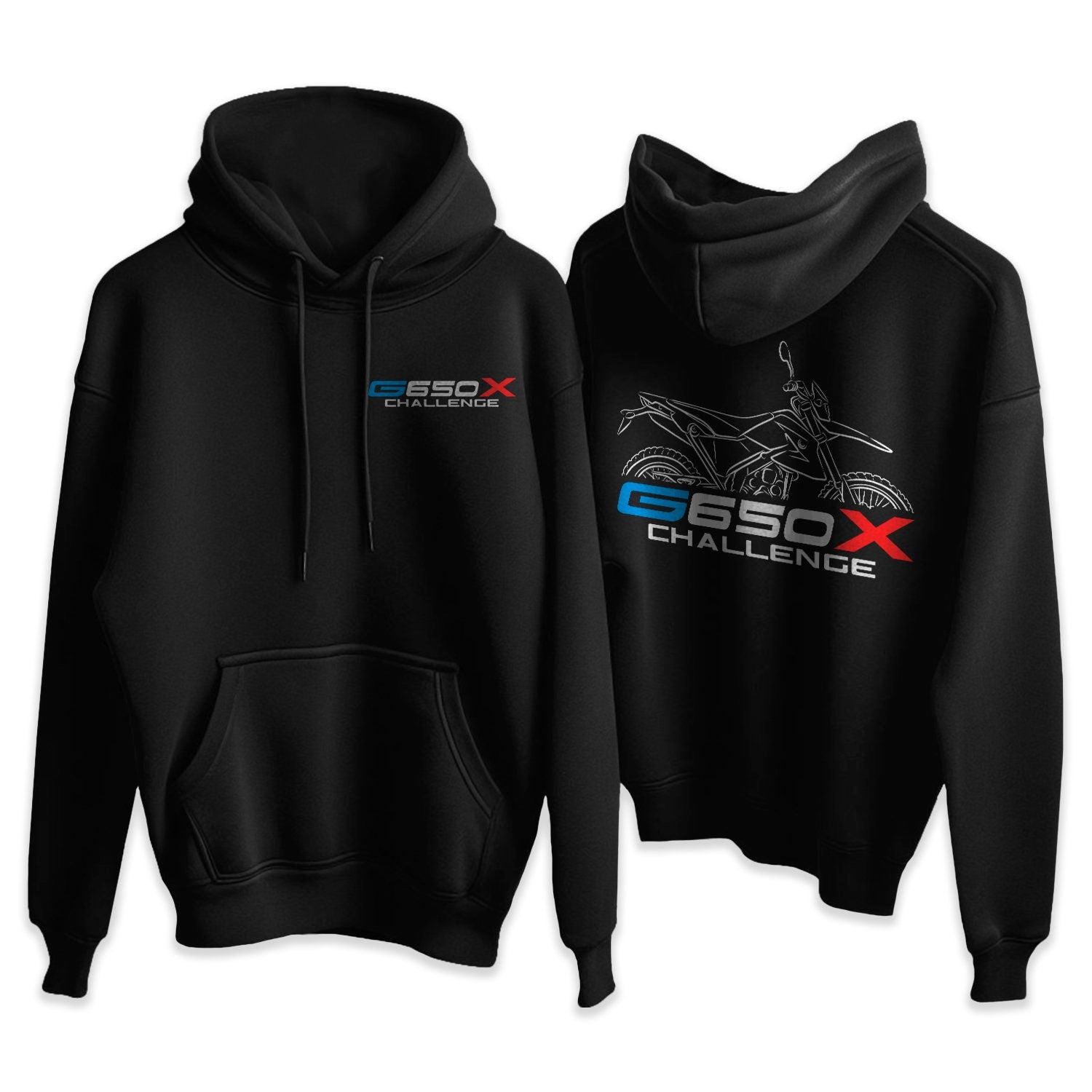 BMW G650 Xchallenge Hoodie - Motorcycle Sweatshirt for Motorrad Riders
