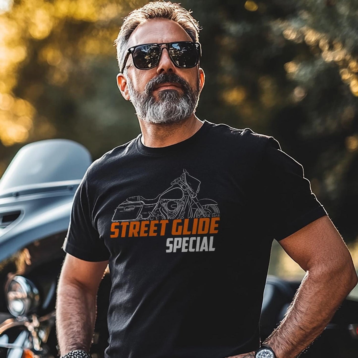 Harley-Davidson Street Glide Special FLHXS Inspired T-Shirt - Biker Motorcycle Tee Shirt