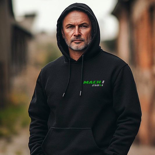 Kawasaki 250 Mach I S1 1971 - 1975 Inspired Hoodie - Motorcycle Sweatshirt for Riders