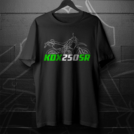 Kawasaki KDX250SR Inspired T-Shirt - Motorcycle Tee Shirt for Riders