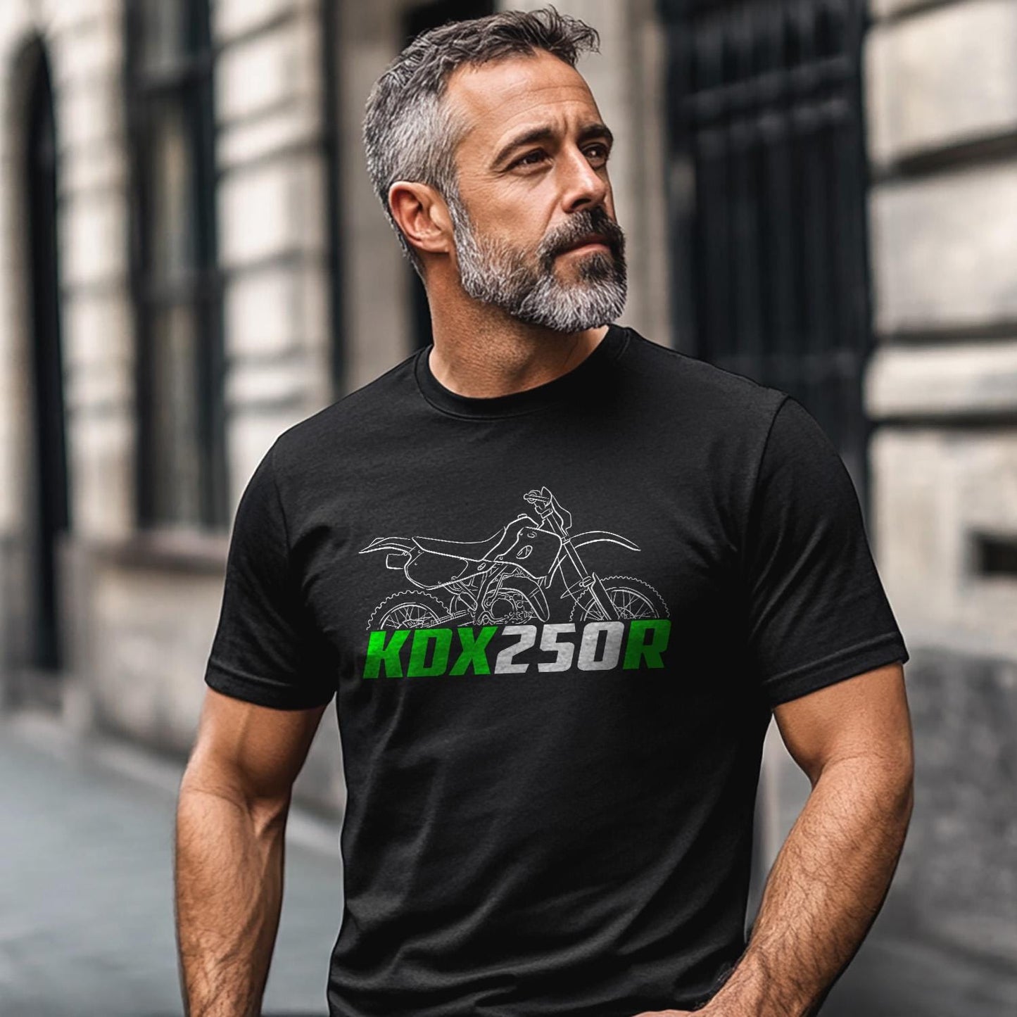 Kawasaki KDX250R Inspired T-Shirt - Motorcycle Tee Shirt for Riders