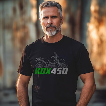 Kawasaki KDX 450 1982 Inspired T-Shirt - Motorcycle Tee Shirt for Riders