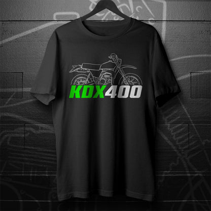 Kawasaki KDX 400 Inspired T-Shirt - Motorcycle Tee Shirt for Riders