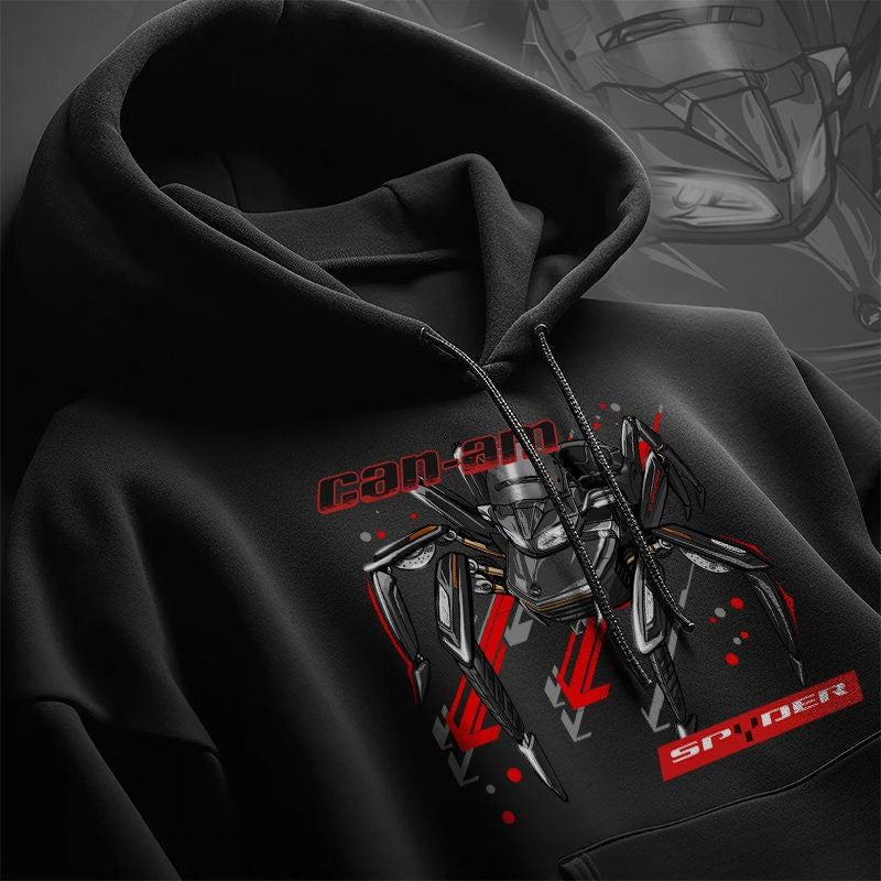 Can-Am Spyder F3 2015-18 Hoodie - Motorcycle Sweatshirt for Riders