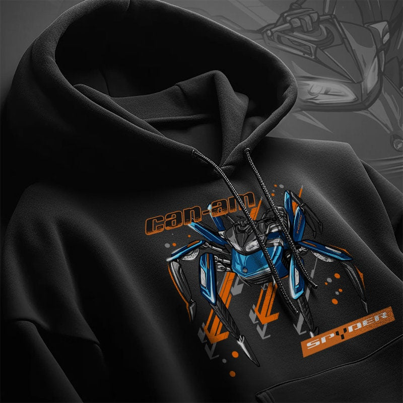 Can-Am Spyder F3 2015-18 Hoodie - Motorcycle Sweatshirt for Riders