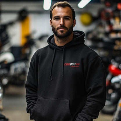 Honda CBR954RR FireBlade Inspired Hoodie - Motorcycle Sweatshirt