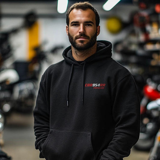 Honda CBR954RR FireBlade Inspired Hoodie - Motorcycle Sweatshirt