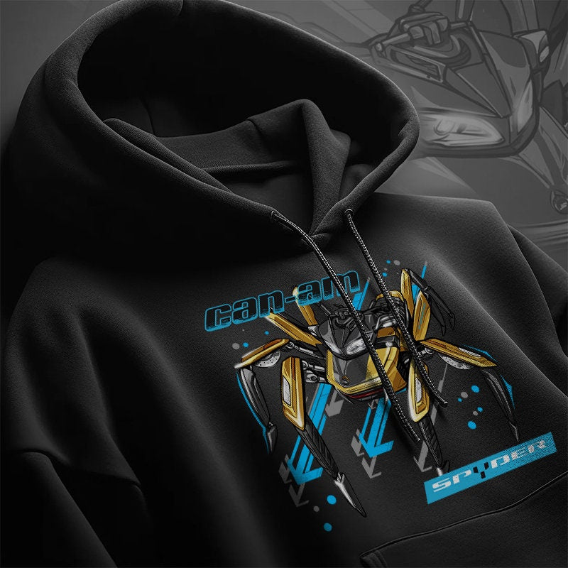 Can-Am Spyder F3 2015-18 Hoodie - Motorcycle Sweatshirt for Riders