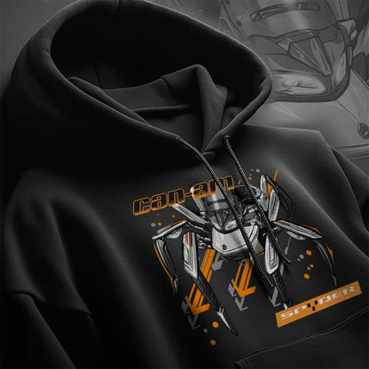 Can-Am Spyder F3 2015-18 Hoodie - Motorcycle Sweatshirt for Riders
