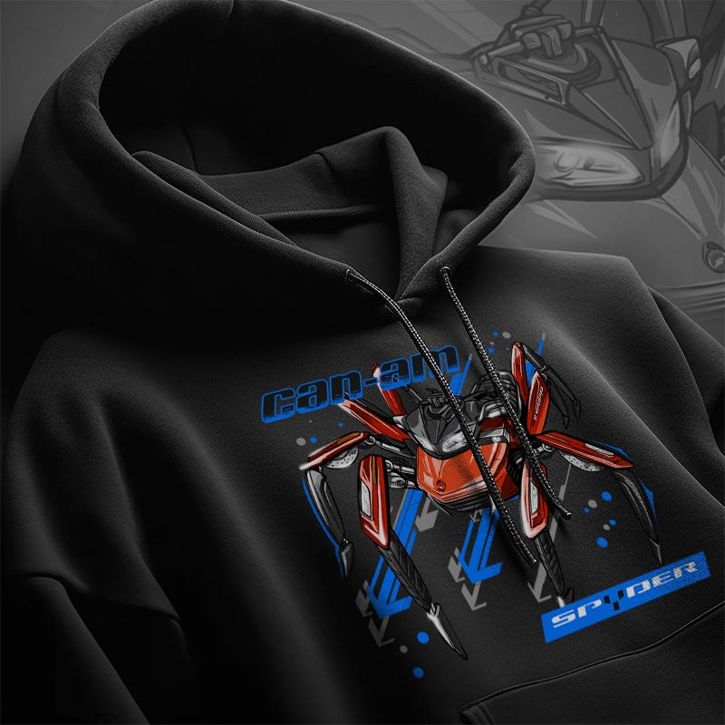 Can-Am Spyder F3 2015-18 Hoodie - Motorcycle Sweatshirt for Riders