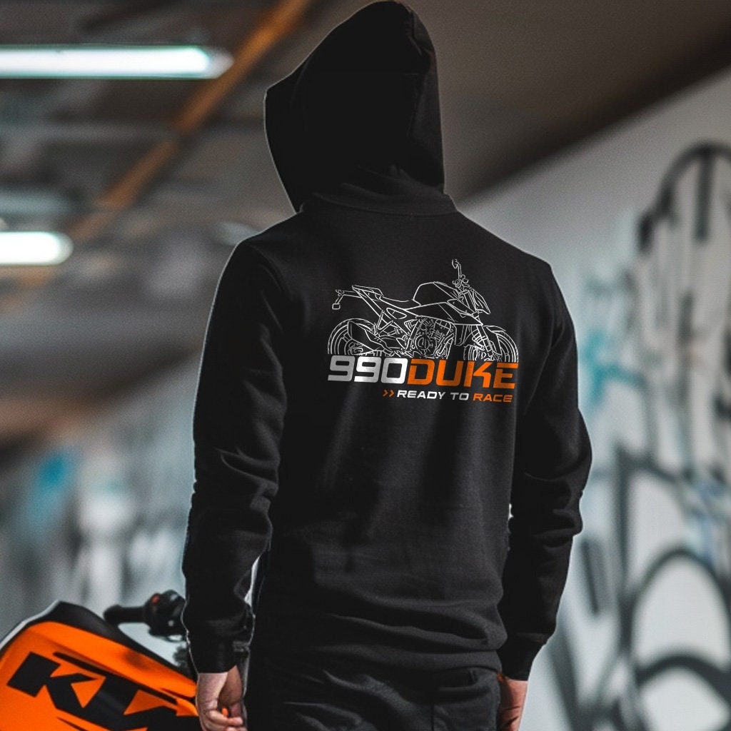 KTM 990 Duke 2024 Hoodie - Motorcycle Sweatshirt for Riders