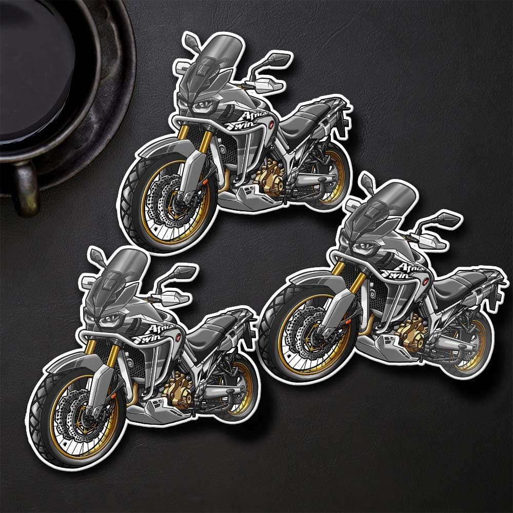 Honda CRF1000L2 Africa Twin ADV Sports 2018-19 Inspired Stickers - Set of 3 Motorcycle Decals