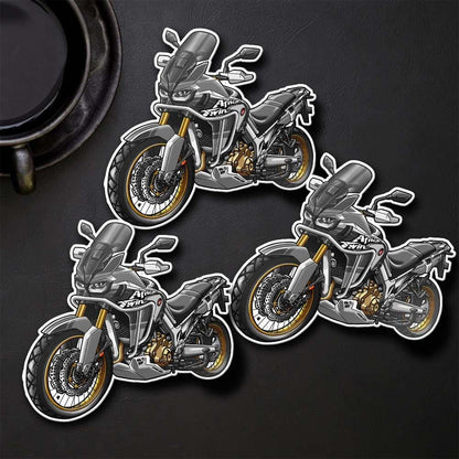 Honda CRF1000L2 Africa Twin ADV Sports 2018-19 Inspired Stickers - Set of 3 Motorcycle Decals