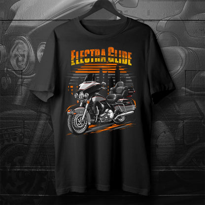 Harley Electra Glide Ultra Classic FLHTCU & FLHTCUI 2009-10 Inspired T-Shirt - Biker Motorcycle Tee Shirt