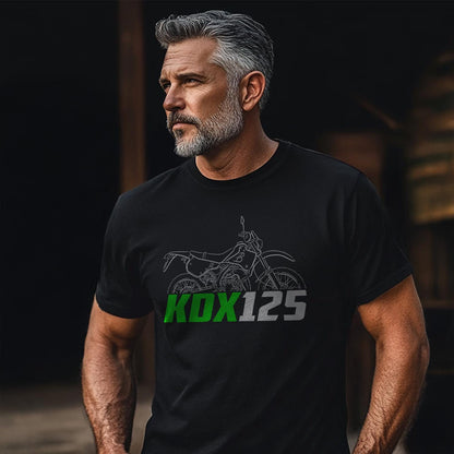 Kawasaki KDX 125 Inspired T-Shirt - Motorcycle Tee Shirt for Riders