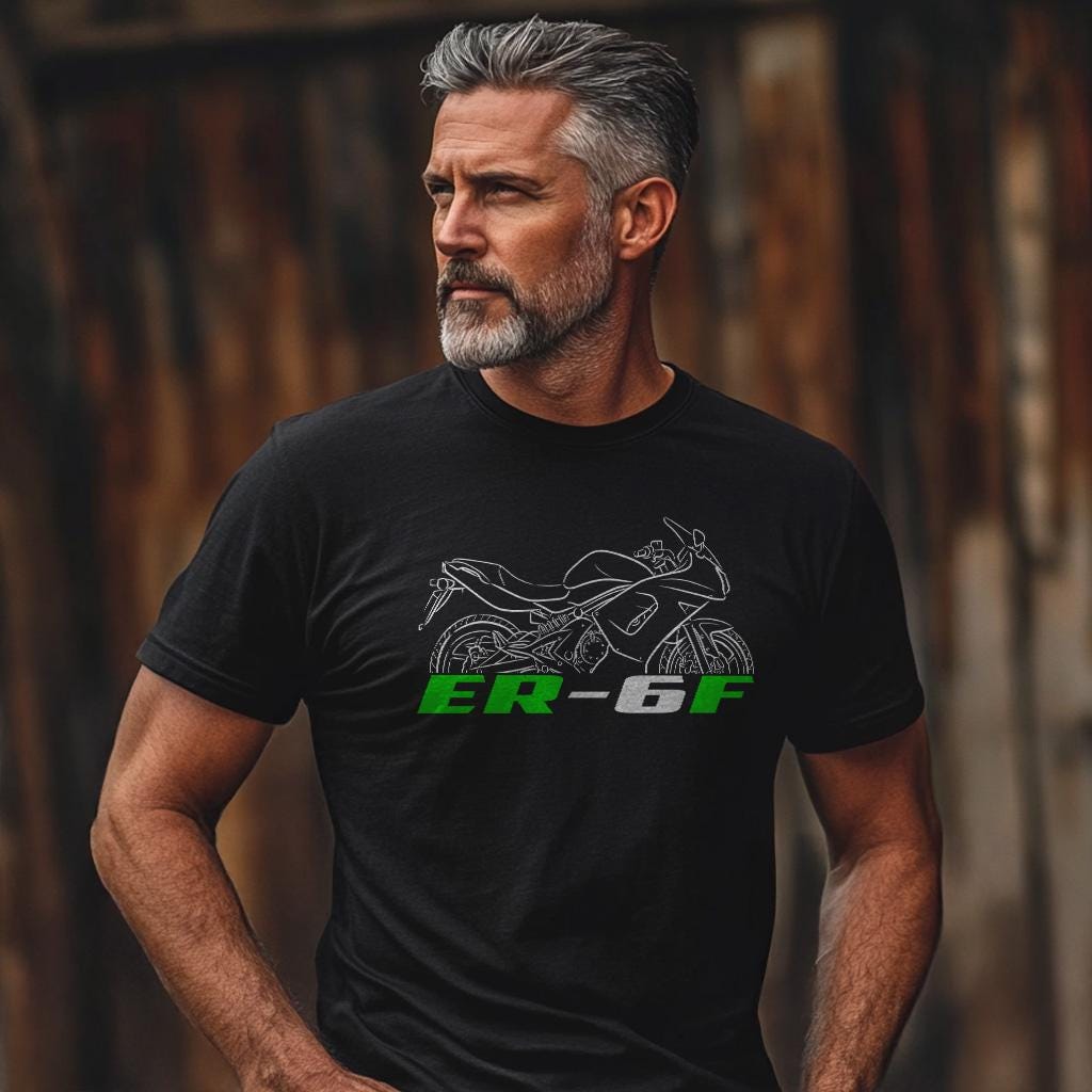 Kawasaki ER-6F Twister Inspired T-Shirt - Motorcycle Tee Shirt for Riders