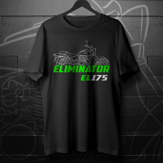 Kawasaki EL 175 Eliminator Inspired T-Shirt - Motorcycle Tee Shirt for Riders