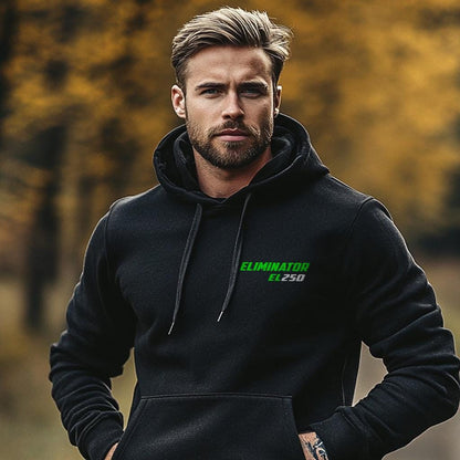 Kawasaki EL 250 Eliminator Inspired Hoodie - Motorcycle Sweatshirt for Riders