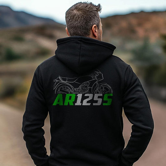 Kawasaki AR125S Inspired Hoodie - Motorcycle Sweatshirt for Riders
