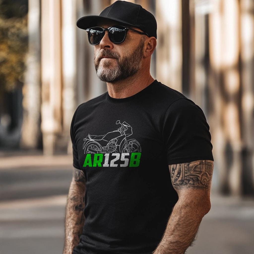 Kawasaki AR125B Inspired T-Shirt - Motorcycle Tee Shirt for Riders