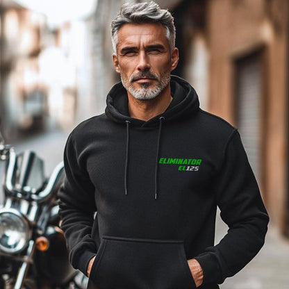 Kawasaki EL 125 Eliminator Inspired Hoodie - Motorcycle Sweatshirt for Riders